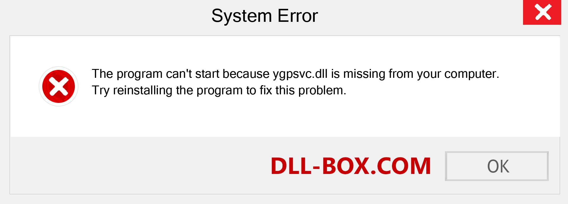  ygpsvc.dll file is missing?. Download for Windows 7, 8, 10 - Fix  ygpsvc dll Missing Error on Windows, photos, images